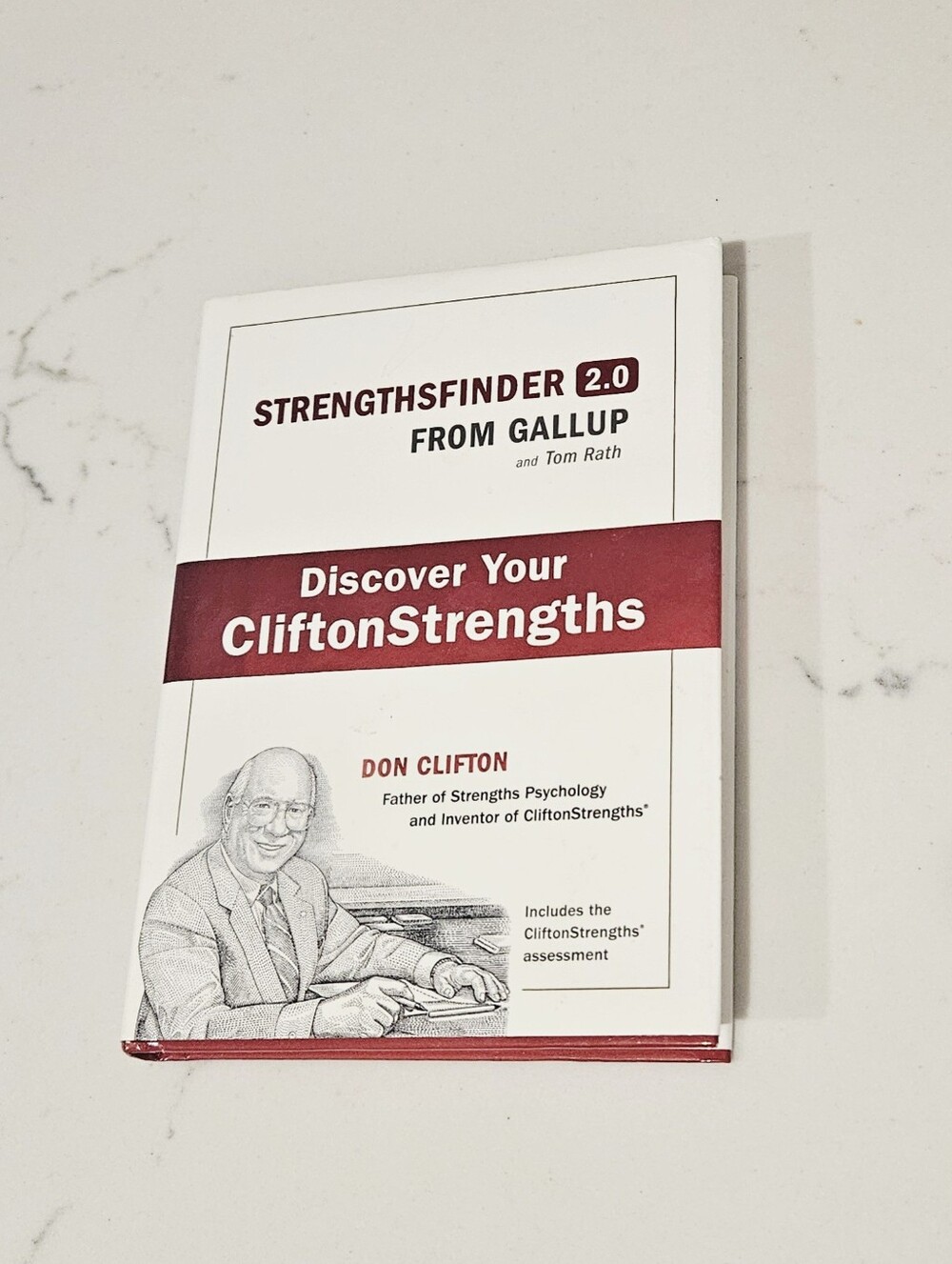 BOGOStrengthsFinder 2.0 - Discover Your CliftonStrengths Hardcover Book Tom Rath